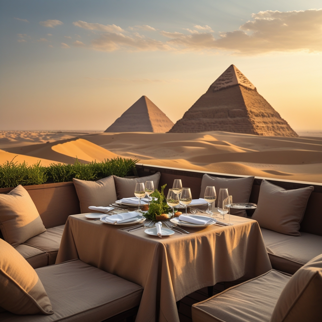 Rooftop Dining